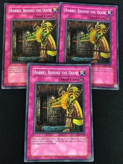 YUGIOH BARREL BEHIND THE DOOR PGD-095 SUPER X3 (MP) - Image 1