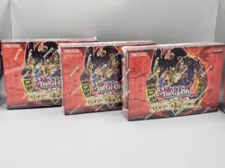 Yugioh TCG Retro Pack 2-Four Pack Mini Box Lot of 3 - Image 1