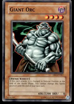 Yu-Gi-Oh! Dark Revelations #DR1-EN067 Giant Orc Common - Image 1