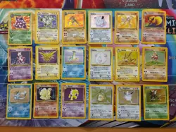 Vintage Pokemon Card Lot WOTC Holo First Edition Shadowless Etc Mewtwo Flareon - Image 1