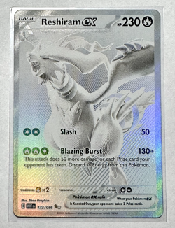 Pokemon TCG Reshiram EX S&V White Flare 173/086 Black White Rare BWR Card NM - Image 4