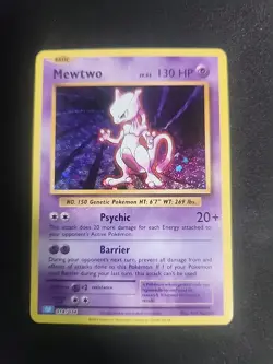 Pokemon Mewtwo Classic Collection Holo Card #14/342023 - Image 1