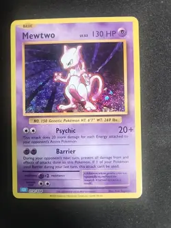 Pokemon Mewtwo Classic Collection Holo Card #14/342023 - Image 2