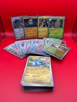 Pokemon Mega Evolution 75 Card Lot Rare/Reverse Holo/Bulk No Duplicates - Image 1
