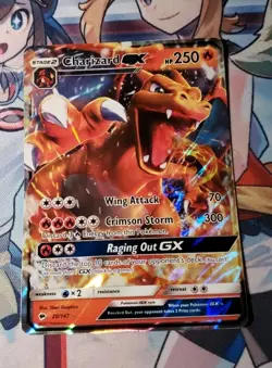 Charizard GX - 20/147 - Pokemon Burning Shadows Sun Moon Ultra Rare Card LP - Image 1