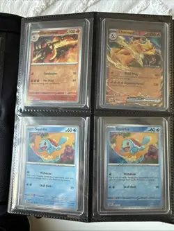 Pokemon TCG Scarlet & Violet 151 Starter Set Top Loader Binders Lot of 311 Cards - Image 3