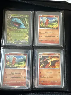 Pokemon TCG Scarlet & Violet 151 Starter Set Top Loader Binders Lot of 311 Cards - Image 4