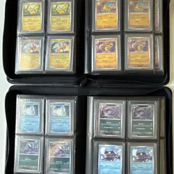 Pokemon TCG Scarlet & Violet 151 Starter Set Top Loader Binders Lot of 311 Cards - Image 5
