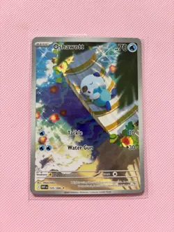 Pokemon TCG White Flare Oshawott Illustration Rare Card 105/86 English NM 🔥 - Image 1