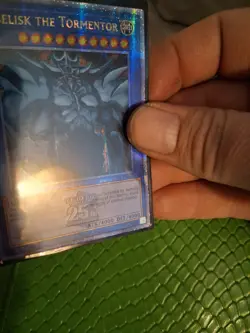 Yu-Gi-Oh! TCG Set of Egyptian God Cards (Obelisk, Ra, Slifer) QCSR LE LC01 - Image 4
