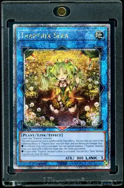 Traptrix Sera (Quarter Century Secret Rare) Stampede RA04-EN075 NM CARD ONLY - Image 1