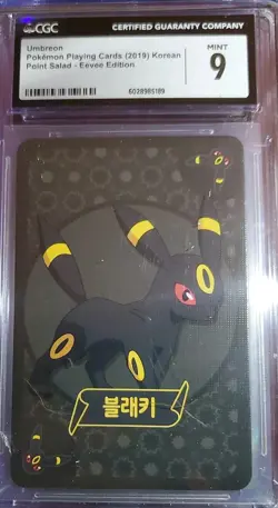 Pokemon Playing Card 2019 Umbreon Point Salad-Eevee Edition CGC Mint 9 GRADED - Image 1
