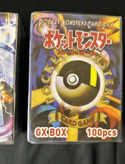 Lot Of 3 - 100 PCS Japanese Pokemon Pocket Monsters GX Box Card Game - Image 4