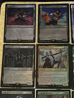 Final Fantasy Magic The Gathering Rare Foil Lot 36x Cards No Duplicates All N/M - Image 2