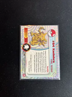 2000 Pokemon Card - Topps Chrome - Kadabra #64 - TV Animation Series - Near Mint - Image 3