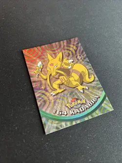 2000 Pokemon Card - Topps Chrome - Kadabra #64 - TV Animation Series - Near Mint - Image 4