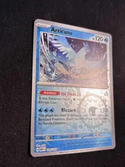 Articuno Reverse Holo NM 144/165 Scarlet & Violet 151 Pokemon Card - Image 2