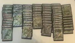 Magic MTG - x64 Lord Of The Rings (Surge Foil) Land Lot - Near Mint - Image 1