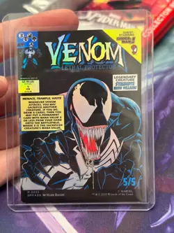 MTG, Eddie Brock FOIL (0233) (Borderless) Marvel's Spider-Man Foil - Image 2