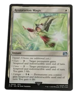 Restoration Magic Final Fantasy Mtg Uncommon Instant Magic The Gathering - Image 1