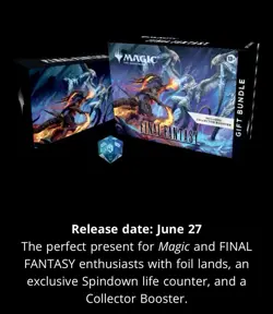 Magic The Gathering (MTG) FINAL FANTASY - Gift Bundle - NEW SEALED - Image 3