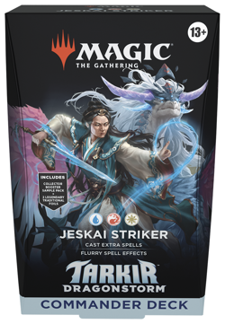 Jeskai Striker Commander Deck - Tarkir Dragonstorm TDC TDM - MTG Magic - Image 1