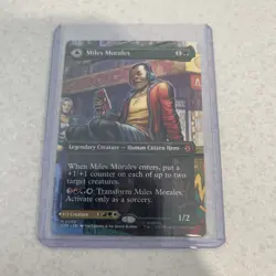 MTG Borderless Marvel's Spider-Man SPM Miles Morales - Ultimate Spider-Man MINT - Image 1