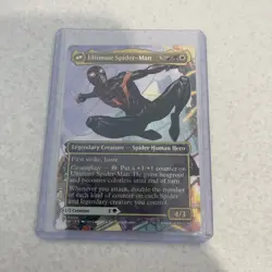 MTG Borderless Marvel's Spider-Man SPM Miles Morales - Ultimate Spider-Man MINT - Image 2