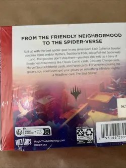Magic The Gathering Spider-man Collector Booster Box SEALED! MTG - Image 2