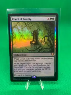 MTG - Court of Bounty - Foil, Commander Legends - Image 1