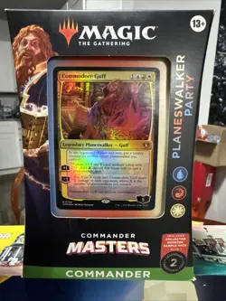 COMMANDER MASTERS PLANESWALKER PARTY DECK Magic Gathering Sealed NEW - Image 1