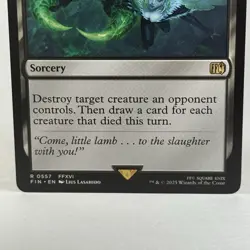 MTG Deadly Embrace Final Fantasy FIN 0557 NM - Image 4