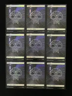 2025 Magic The Gathering MTG Marvel Spm EN Foil #L 0191 Swamp Lot*9 KM035 - Image 1