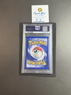 2000 POKEMON GYM HEROES #1 BLAINE'S MOLTRES HOLO-1ST EDITION [SWIRL] [PSA 8] 🌀 - Image 5