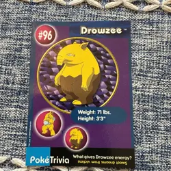 You Choose Pokemon Cards - Burger King 1999 Movie PokeTrivia Buy 4 Get 1 Free - Image 1