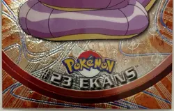 EKANS #23, Series 1 - 2000, Topps TV Animation Edition Chrome Pokemon Card - Image 3