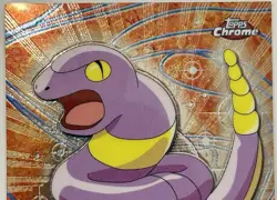 EKANS #23, Series 1 - 2000, Topps TV Animation Edition Chrome Pokemon Card - Image 4