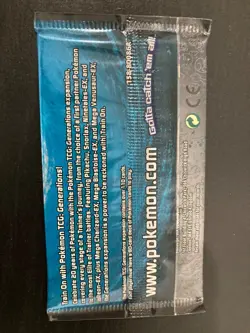 Brand new Pokemon generations booster pack sealed blastoise artwork - Image 2