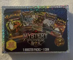 Pokemon Mystery Power Box 2023 5 Booster Packs Maybe Evolving SkiesU!UU - Image 2