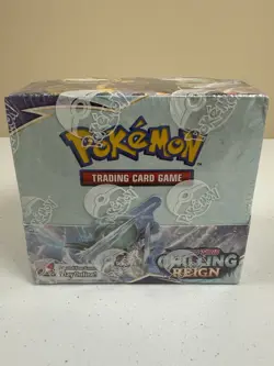 Pokemon Chilling Reign Factory Sealed Booster Box - Image 1