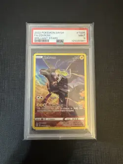 2022 Pokemon SWSH FA/Zekrom Brilliant Stars PSA Mint 9 #TG05 - Image 1