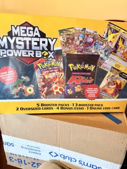 POKEMON 2025 MEGA MYSTERY POWER BOX - Image 1