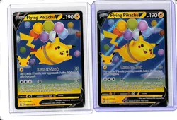 (2) Lot 2021 Pokemon Celebrations Flying Pikachu V #006/025 - Image 1