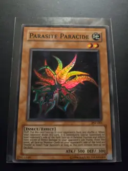 Yu-Gi-Oh Parasite Paracide PSV-003 Super Rare MP - Image 1