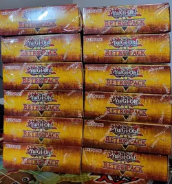 Yu-gi-oh! RETRO PACK 4-Pack mini Box (2024) lot of 12 mini boxes - Image 1