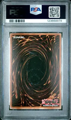 2003 YU-GI-OH! BOOSTER PACK TIN #011 JINZO PSA 8 - Image 2