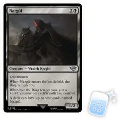 NAZGUL (100) The Lord Of The Rings Magic MTG MINT CARD - Image 1