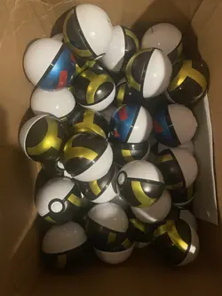 Pokemon TCG PokeBall Poke Ball Tin Balls EMPTY No cards Lot Of 40 Great Ultra - Image 1