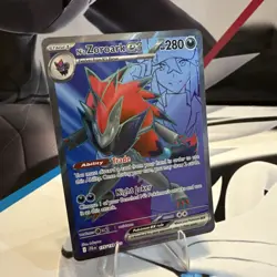 N's Zoroark EX 175/159 Full Art NM/M Journey Together Pokemon Card - Image 1