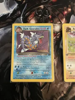 Pokemon TCG Dark Gyarados Promo Card Pre-Release 8/82 Holo - Image 1